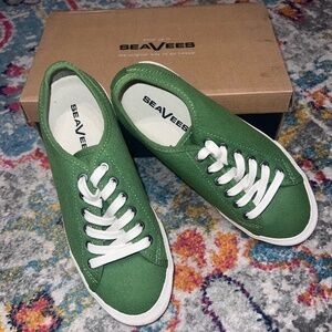 NIB SeaVees Original Monterey Sneaker in Cactus